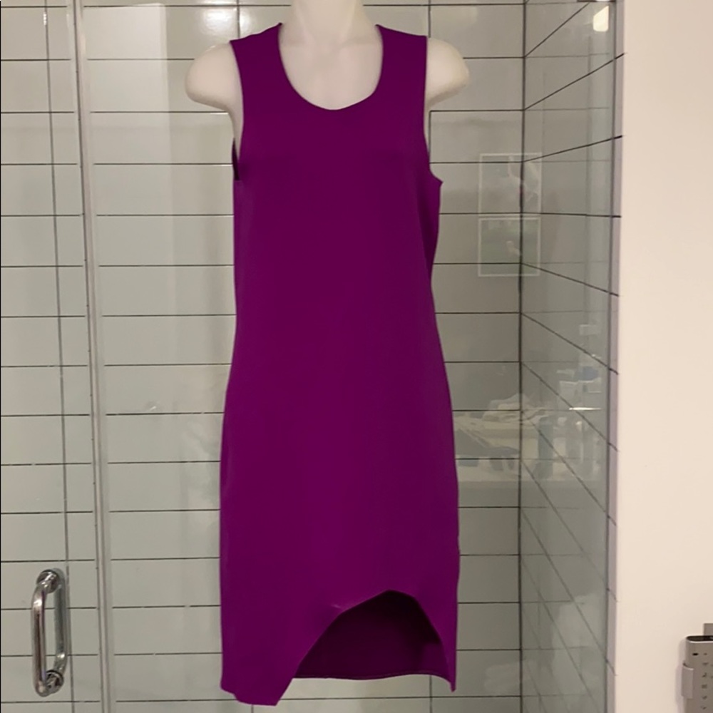 Helmet Lang purple dress